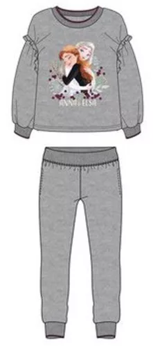 Disney Jégvarázs Fondness Grey gyerek flitteres melegítő, jogging szett 5 év / 110 cm