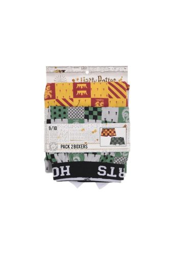 Harry Potter House Pride gyerek boxeralsó 2 darab/csomag 9 - 10 év / 134 - 140 cm