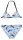 Bolondos dallamok Blue gyerek fürdőruha, bikini 12 év / 152 cm