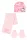 Hello Kitty Bow Pink gyerek sapka + sál + kesztyű szett 54 cm