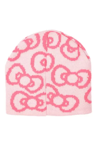 Hello Kitty Bow Pink gyerek sapka + sál + kesztyű szett 54 cm