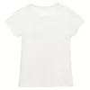 Wednesday White gyerek rövid póló, felső 6 év / 116 cm
