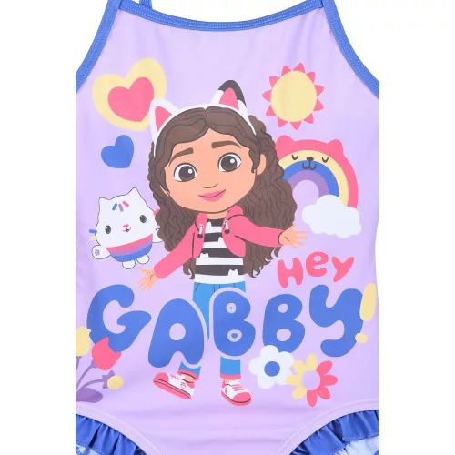 Gabi babaháza Hey Purple gyerek fürdőruha, úszó 3 év / 98 cm