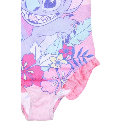 Disney Lilo és Stitch, A csillagkutya Pink Island Vibes gyerek fürdőruha, úszó 6 év / 116 cm