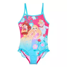   Disney Hercegnők Blooming Blue gyerek fürdőruha, úszó 3 év / 98 cm