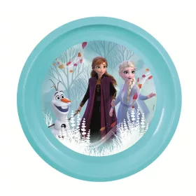 Disney Jégvarázs Blue Forest műanyag lapostányér