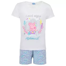   Peppa malac Good Night Mermaid gyerek rövid pizsama 4 év / 104 cm