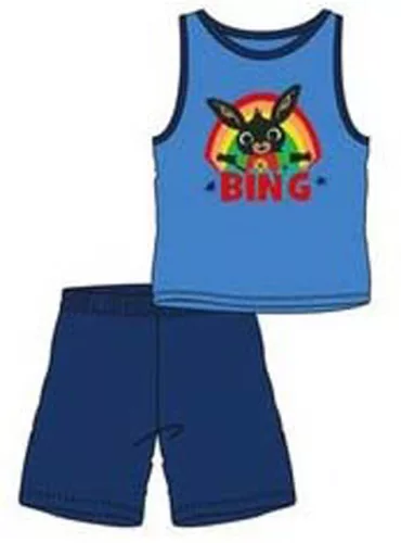 Bing Blue gyerek rövid pizsama 5 - 6 év / 110 - 116 cm
