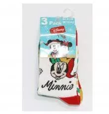 Disney Mickey, Minnie Gift Karácsonyi gyerek zokni 23/26
