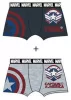 Marvel Captain America férfi boxeralsó 2 darab/csomag S