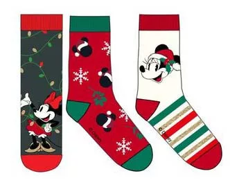 Disney Minnie Skylight Karácsonyi női zokni 39/41
