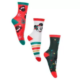 Disney Mickey Santa Hat Karácsonyi férfi Zokni 36/40