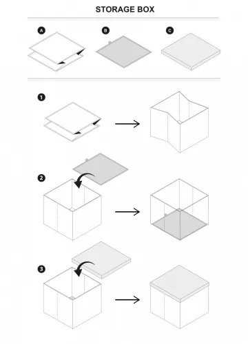 Pókember Thwip játéktároló 30×30×30 cm
