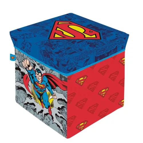 Superman Comic játéktároló 30×30×30 cm