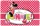 Disney Minnie Polka Dots tányéralátét 43x28 cm