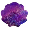 Kagyló hologrammos Adornment habszivacs forma 12 db-os