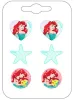 Disney Hercegnők, Ariel Star fülbevaló szett 3 pár