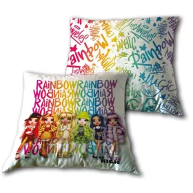 Rainbow High Spark párna, díszpárna 40x40 cm Velúr