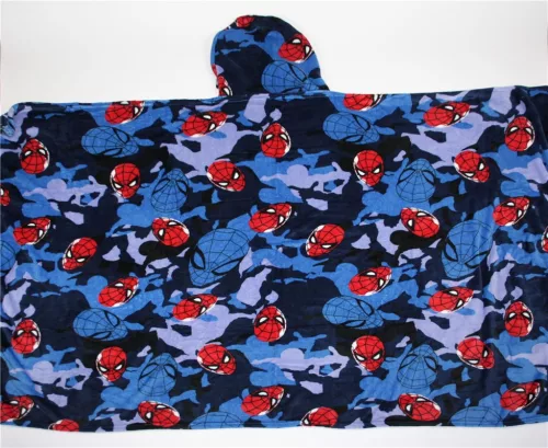 Pókember Hideout kapucnis takaró 120x150cm