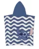 Disney Lilo és Stitch, A csillagkutya Relax strand törölköző poncsó 55x110 cm (Fast Dry)