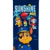 Mancs Őrjárat Sunshine Mode fürdőlepedő, strand törölköző 70x140cm (Fast Dry)