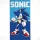 Sonic a sündisznó Ready to Run fürdőlepedő, strand törölköző 70x140cm (Fast Dry)