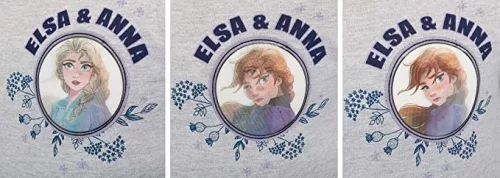 Disney Jégvarázs Sisters gyerek pulóver Hologramos mintával 5 - 6 év / 110 - 116 cm