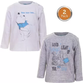  Disney Micimackó Light Up baba póló, felső 2 db-os 68/74 cm