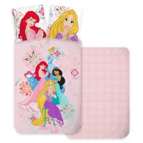   Disney Hercegnők Bloom gyerek, ovis ágyneműhuzat 100×135 cm, 40×60 cm