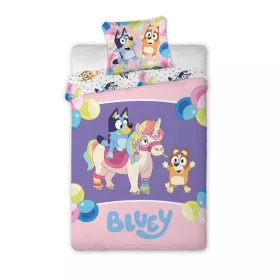 Bluey Magical Party ágyneműhuzat 140×200cm, 70×90 cm