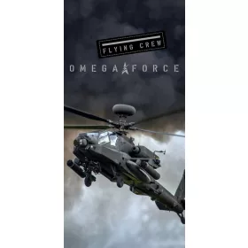   Helikopter Omega Force fürdőlepedő, strand törölköző 70x140cm