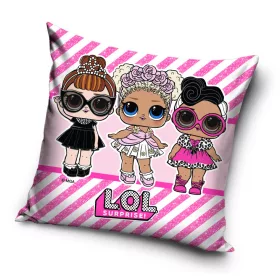 LOL Surprise Pop Queens párna, díszpárna 40 x 40 cm