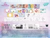 Disney Hercegnők Story puzzle matrica és színező szett