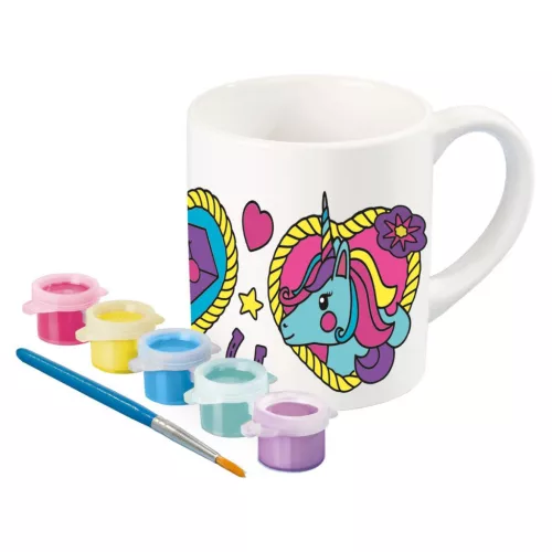 Unikornis Heart festhető porcelán bögre 235 ml Díszdobozban