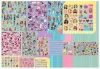 Csajos Besties mega matrica szett 300 db-os