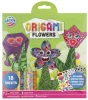 Színes Flowers origami virágok kiegészítőkkel