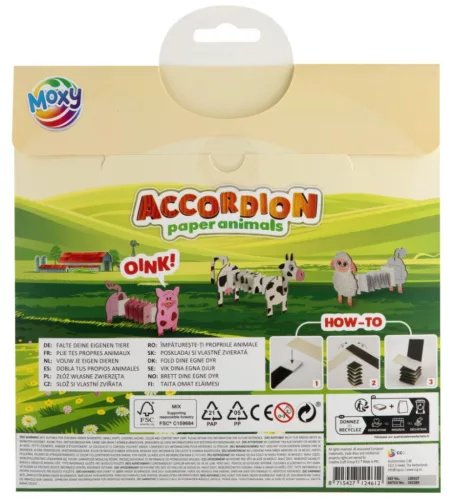 Állatos Farm hajtogatós kreatív szett 3 db-os