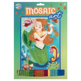 Sellő Beauty csillámos habszivacs mozaikos kreatív szett