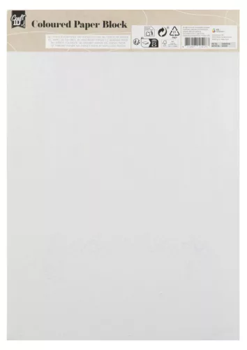 Színes Craft Bright rajzblokk 24x34 cm 12 szín