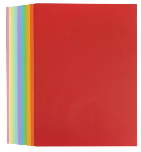 Színes Craft Multicolour karton papír A4 10 szín