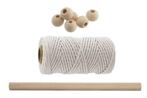 Makramé készítő Craft kreatív szett, fali dekoráció