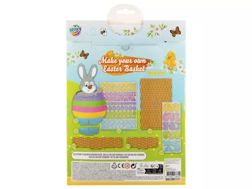 Húsvét Bunny kosár készítő szett