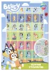 Bluey Friends csillámos matricás album 8 ív