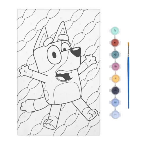 Bluey Happy számos kifestő szett