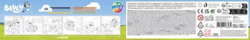 Bluey Adventures kifestő tekercsben 2,5 m
