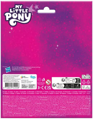 Én kicsi pónim Colorful Crew matrica