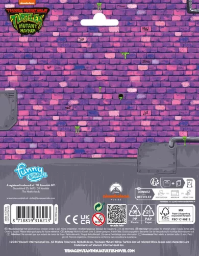 Tini Nindzsa Teknőcök Kids matrica