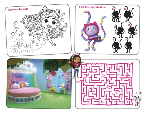 Gabi babaháza Cats Super matrica szett játékkal