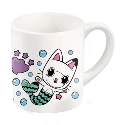 Gabi babaháza Cats festhető porcelán bögre 235 ml Díszdobozban
