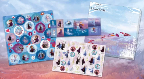 Disney Jégvarázs Adventure matrica szett